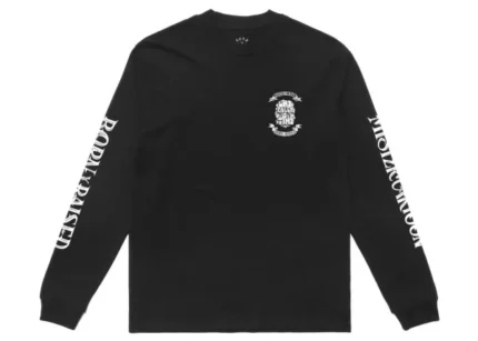 Born X Raised Black Banner Sweatshirt
