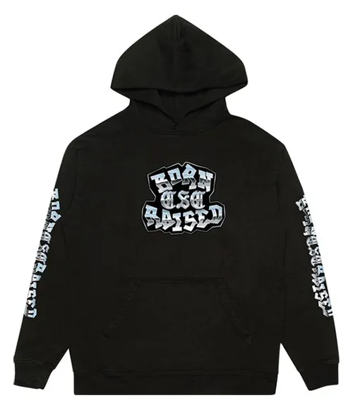 Born X Raised CSC Black Hoodie Born X Raised CSC Black Hoodie